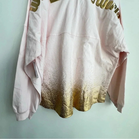 NEW 2021 Disney World Parks New Year’s Eve Champagne Pink Gold Spirit Jersey XXL - Picture 14 of 16